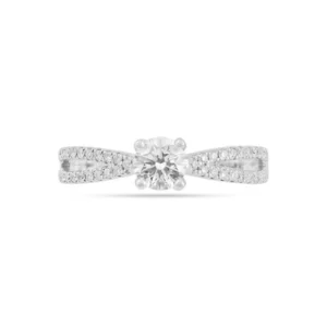 0.45ct Brilliant Cut Diamond Engagement Ring